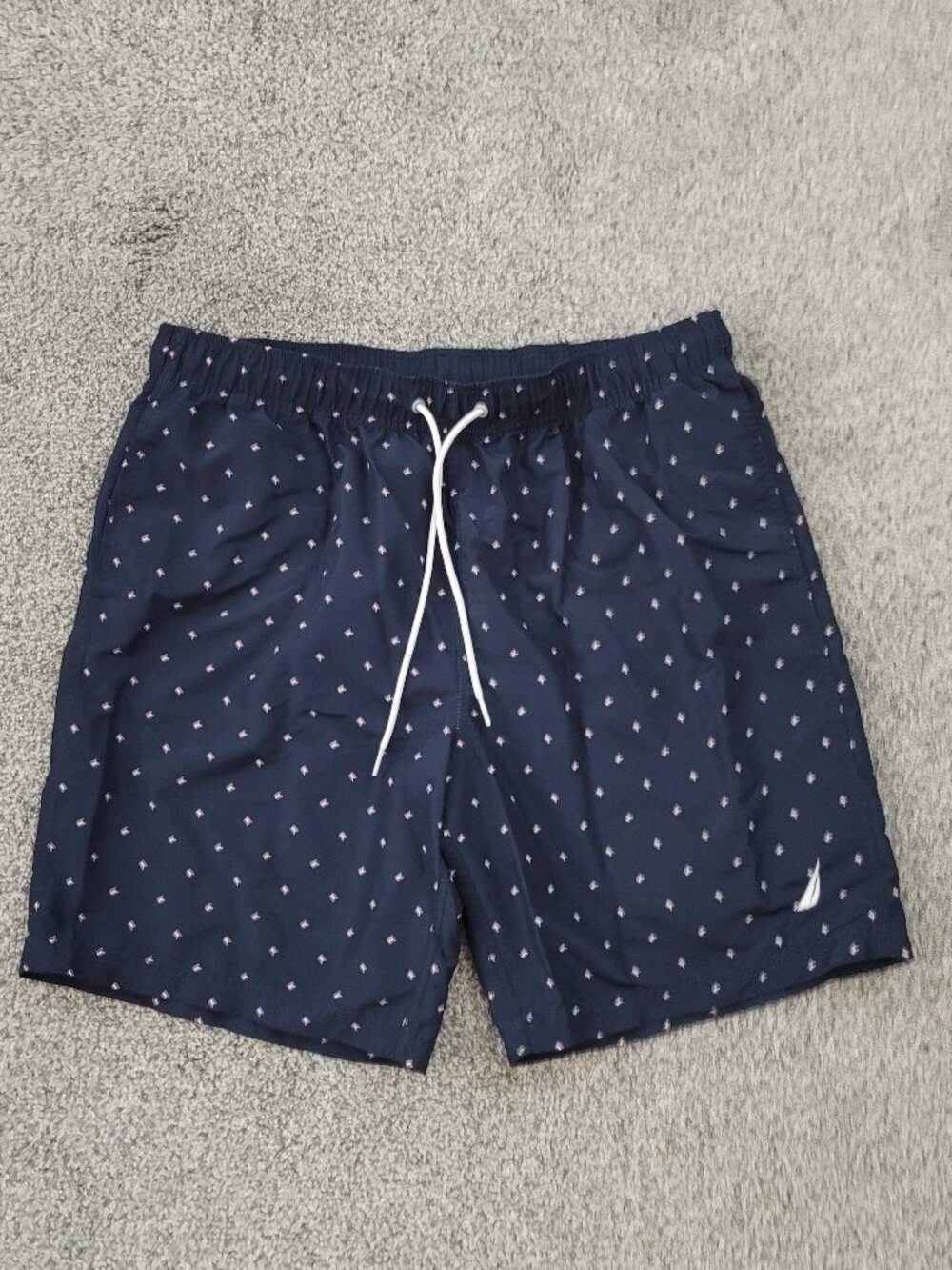 Nautica Men's Navy Swim Shorts Large